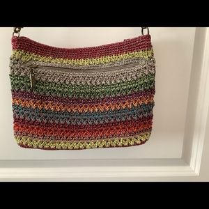 The Sak Multi- stripe crossbody purse